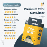 EZ PET Premium Tofu Cat Litter 7L/2.8kg Pasir Kucing Tofu Cat Litter Toilet Kucing Toufu Cat Sand ่ฑ่
็ซ็  baby powder