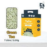 EZ PET Premium Tofu Cat Litter 7L/2.8kg Pasir Kucing Tofu Cat Litter Toilet Kucing Toufu Cat Sand ่ฑ่
็ซ็  baby powder