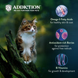 ADDICTION SALMON BLEU GRAIN FREE CAT DRY FOOD - 1.8KG