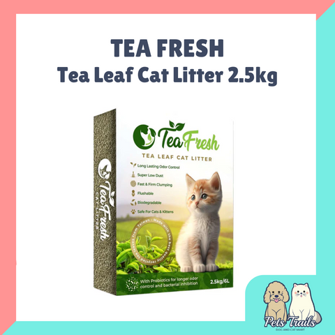 Tea Fresh Tofu Tea Leaf Cat Litter 6L