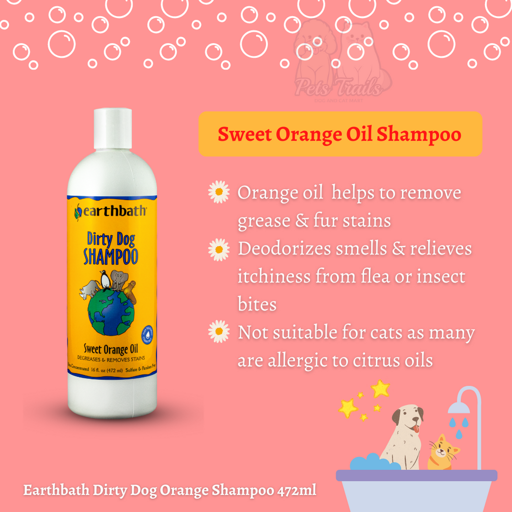 Earthbath orange shop peel oil shampoo