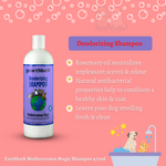 Earthbath Pet Shampoo Mediterranean Magic Deodorizing Shampoo with Rosemary for Dog & Cat 472ml