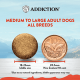 Addiction Grain Free MEGA PRO Dog Dry Food 9KG/20KG for Large Breed Dogs