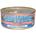 NATURAL BALANCE KITTENS TO ADULTS SALMON FORMULA 5.5OZ (156G)