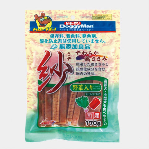 DOGGYMAN NON ADD SOFT SASAMI WITH VEGETABLES 170G