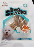 HOWBONE DOG SNACKS TWIN MILK (CARROT+ MILK FLAVOUR) (SWEET POTATO+MILK FLAVOUR) 100G