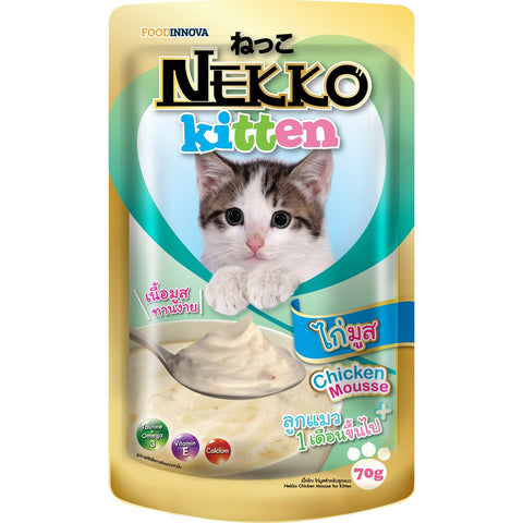 NEKKO KITTEN CHICKEN MOUSSE (70G)