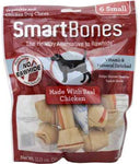 SMARTBONES (6 SMALL) VEGETABLE AND CHICKEN DOG CHEWS 11.0 OZ. (311G)