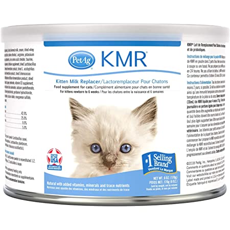 PetAg KMR® Kitten Milk Replacer Powder 170g - Best & Safest for Newborn and Abandoned Kitten