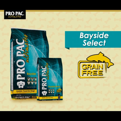 Pro pac grain free ultimates bayside select dry dog 2024 food