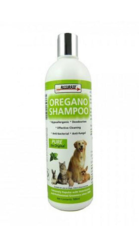 ACCURATE OREGANO DOG & CAT SHAMPOO - 500ML