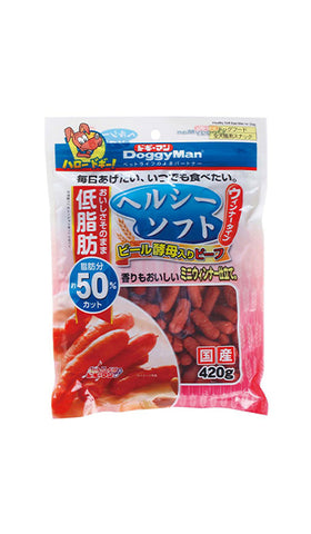 DOGGYMAN SOFT BEEF BITS DOG SNACKS FOOD - 420G