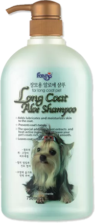 FORCANS Long coat aloe shampoo 750ml