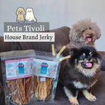 [Ready Stock] Pets Tivoli 100% Natural Hand Crafted Homemade Chicken / Pork Jerky 100g Dehydrated Meat for Dogs