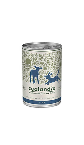 NEW ZEALANDIA LAMB DOG CAN FOOD - 385G
