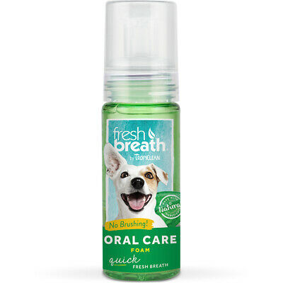 TROPICLEAN ORAL CARE FOAM FOR PETS 133ML