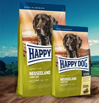 HAPPY DOG SUPREME NEUSEELAND LAMM & REIS 4KG/12.5KG