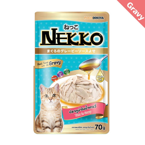 NEKKO REAL TUNA IN GRAVY (TUNA IN GRAVY) 70G