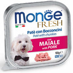 MONGE Paté and Chunkies with Pork 100G 6 FOC 1 @RM25.20