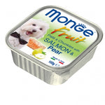 MONGE Paté and Chunkies with Salmon and Pear 100G 6 FOC 1 @ RM25.20